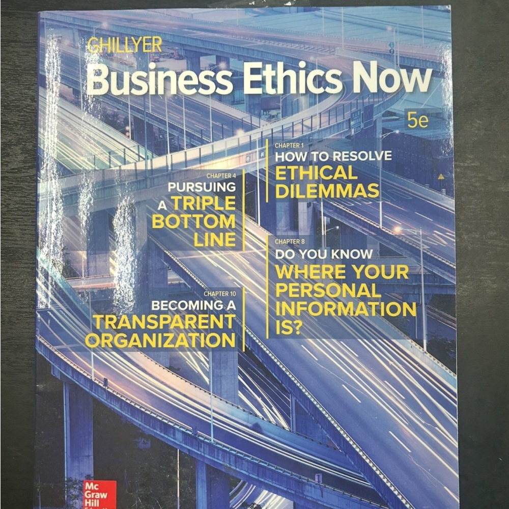 Business Ethics Now 5th Edition Book